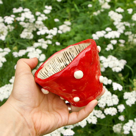 Tea Bowl "Fly Agaric", 195ml