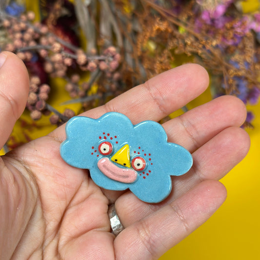 Brooch "Cloud"
