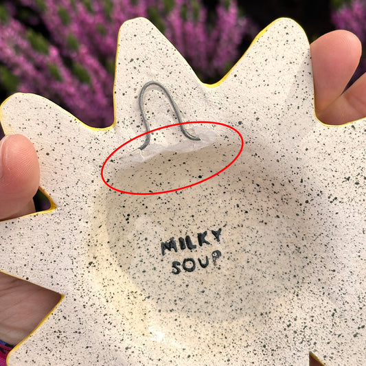 Miniaturowa maska na ścianę "Słoneczko"